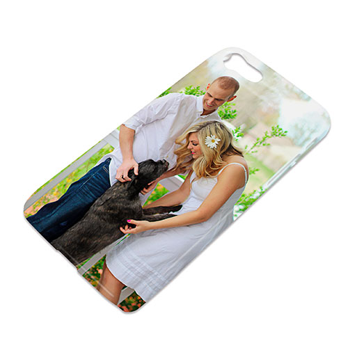 3D Premium Cover für Galaxy und iPhone, Farbe Weiß-glänzend und Farbe Weiß-matt