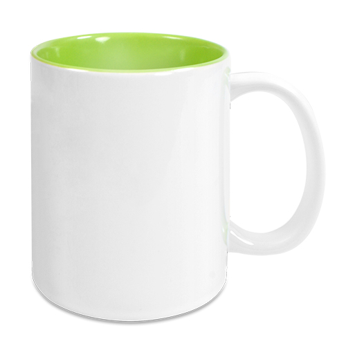 Tasse en céramique TWO TONES 11oz, Sublistar®-Coating, diverses couleurs