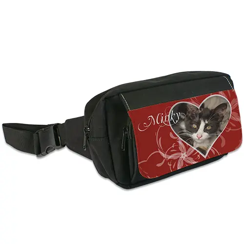 Sublistar® Gürteltasche, Schwarz