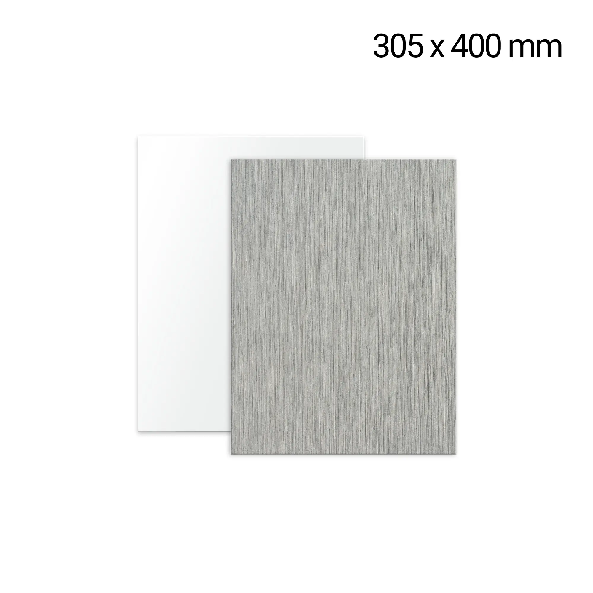 Alu-Platte 305 x 400 mm, 0,7 mm stark, div. Farben