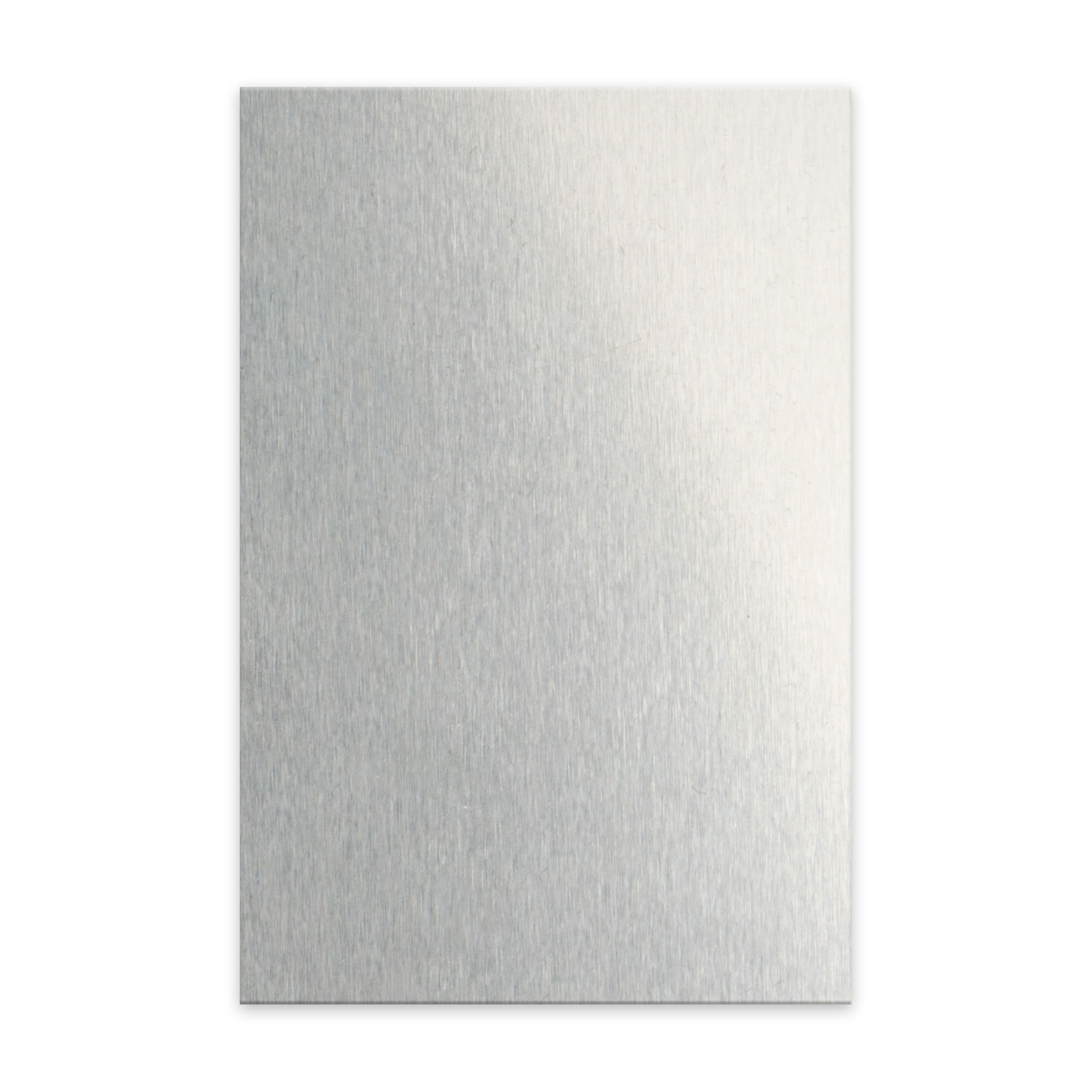 Aluminium sheet 80 x130 mm, 0,5 mm thickness, for wooden plaques 127, various colours