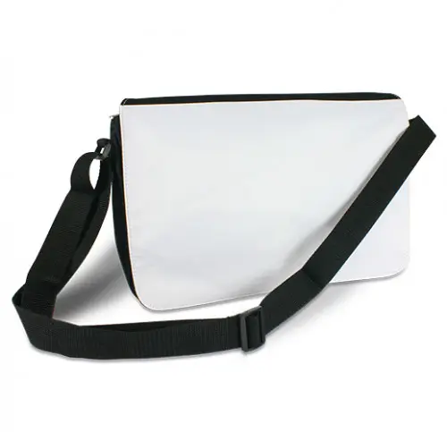 Sublistar® Schultertasche NEAPEL mit wechselbarer Lasche, Schwarz