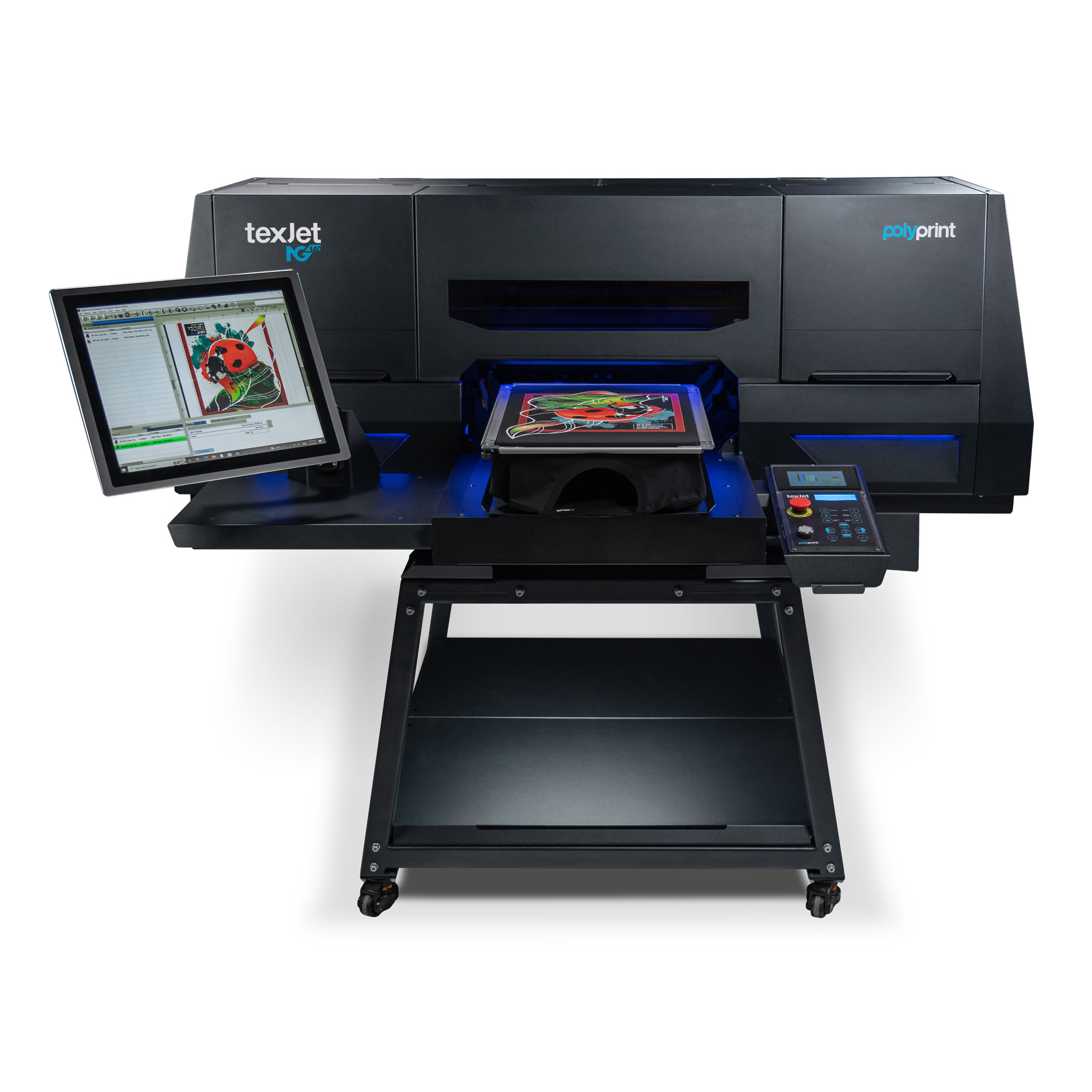 DTG Textildirektdrucksystem TexJet NG 140 4 x Epson® I3200-A1 (2 x CMYK / 2 x White)
