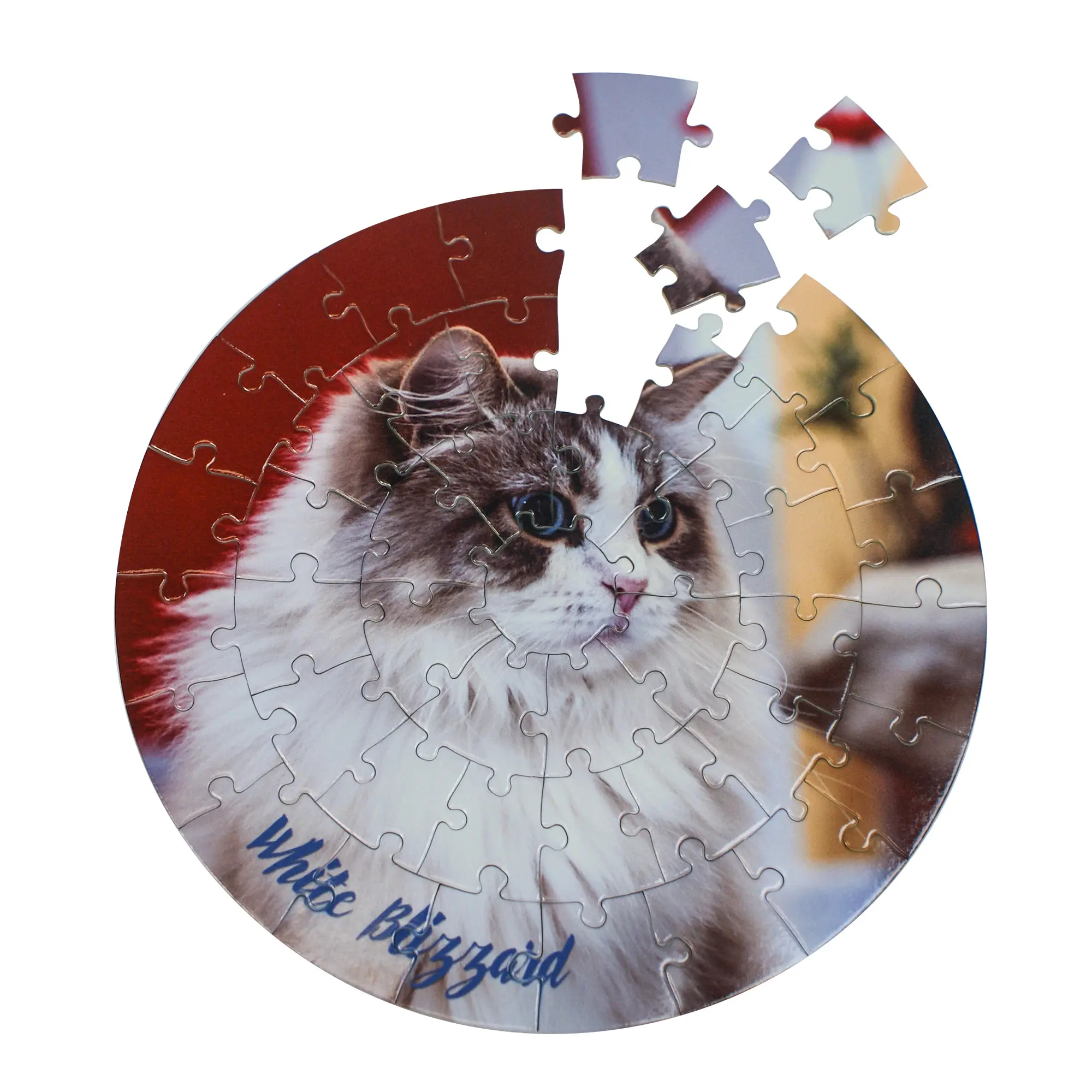 Kartonpuzzle rahmenlos, div. Ausführungen