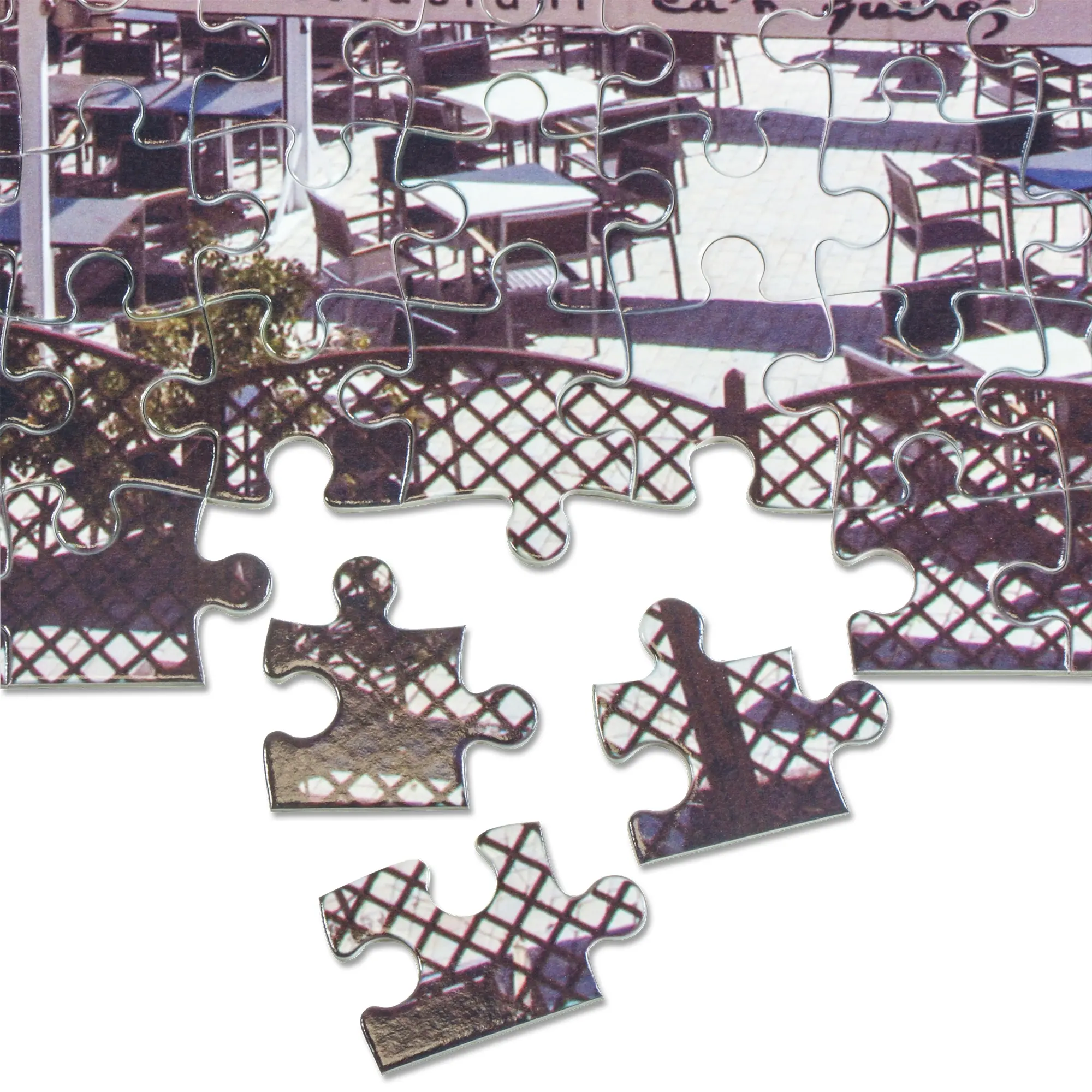 Kartonpuzzle rahmenlos, div. Ausführungen