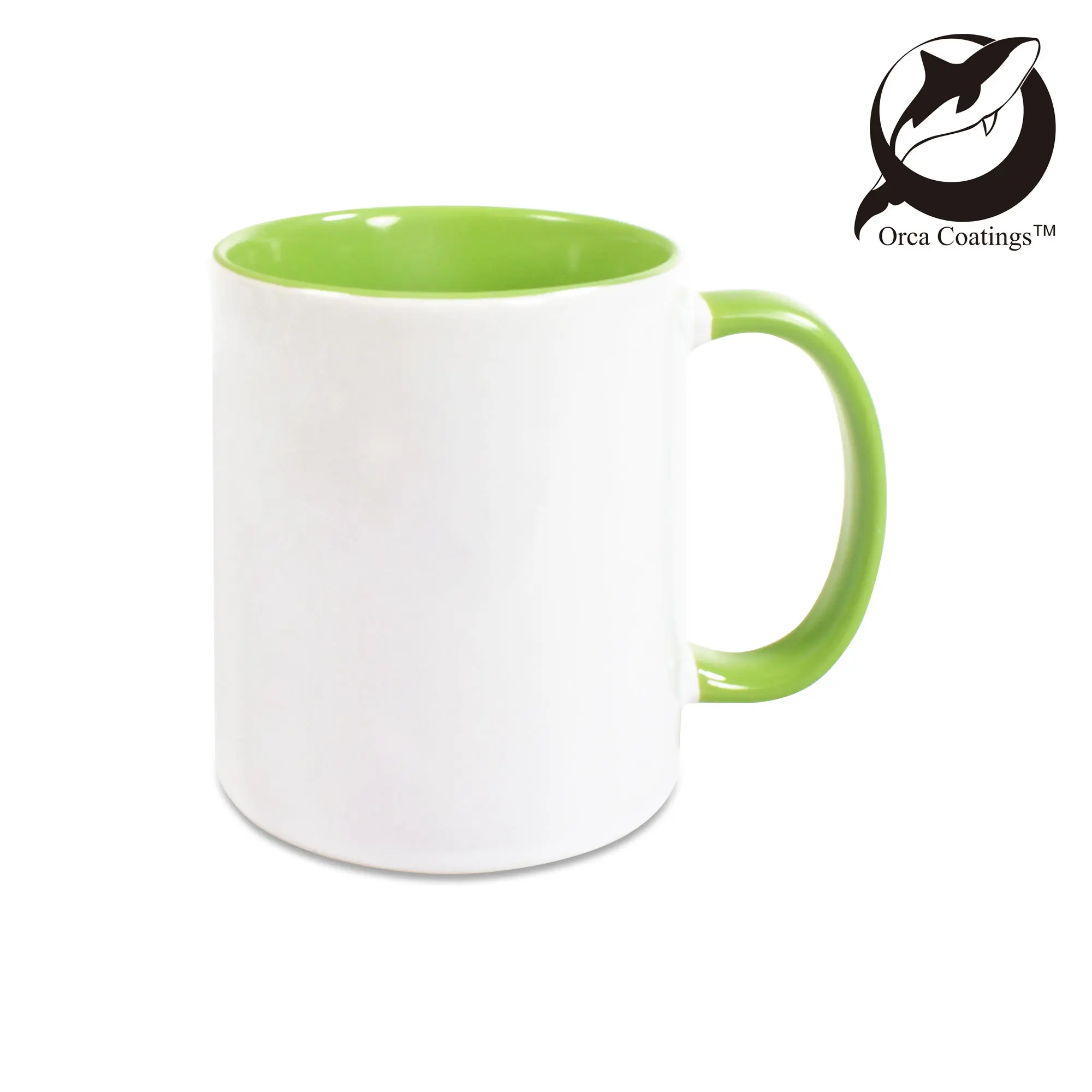 Keramiktasse TWO TONES & HANDLE 11oz, Orca™ Coating, div. Farben