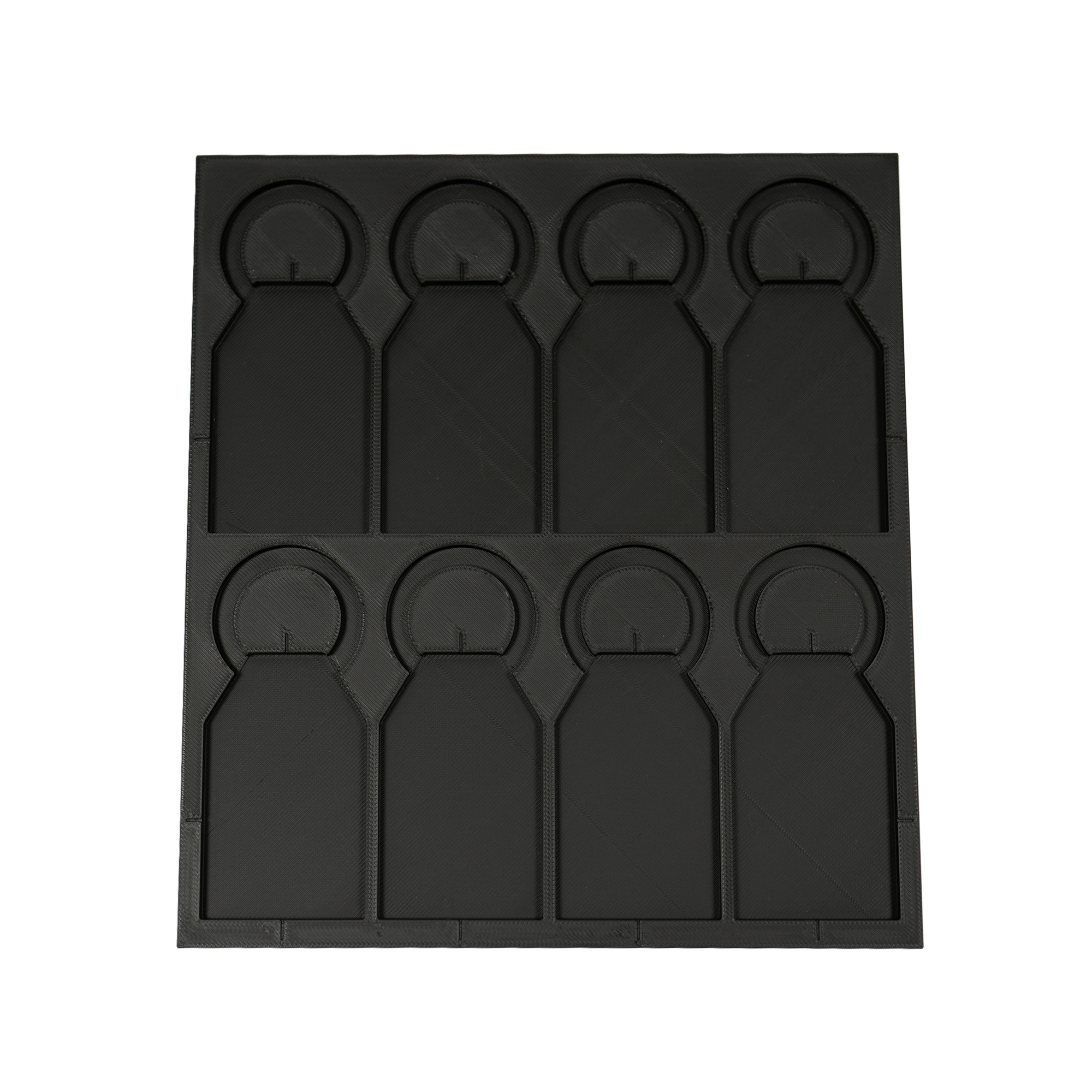 Jig/adapter for laser engraving & UV printing, various versions, incl. centring aids