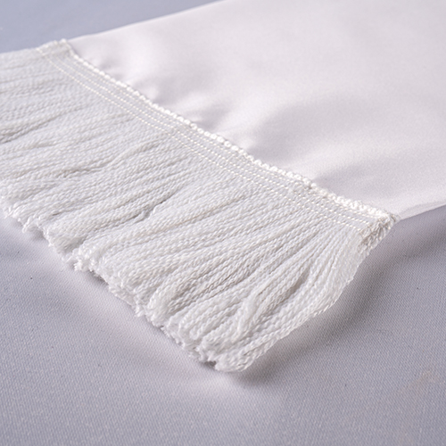 Echarpe imprimable en polyester, blanc, taille env. 14,5 x 138 cm, 10 pcs./pack, 300 pcs./carton