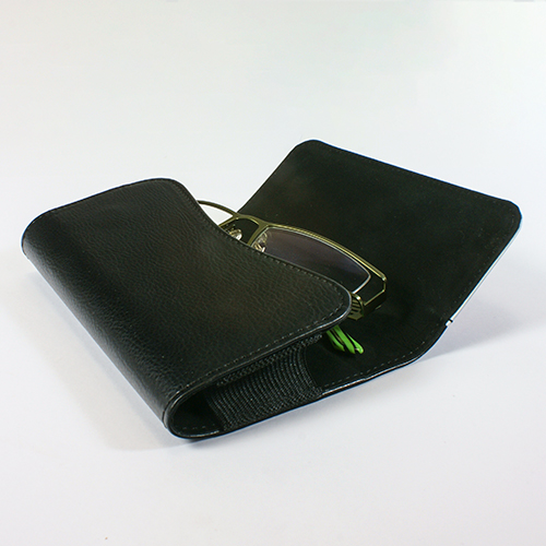 Subli Leather, Lesebrillenetui aus Kunstleder, Größe 150 x 95 mm