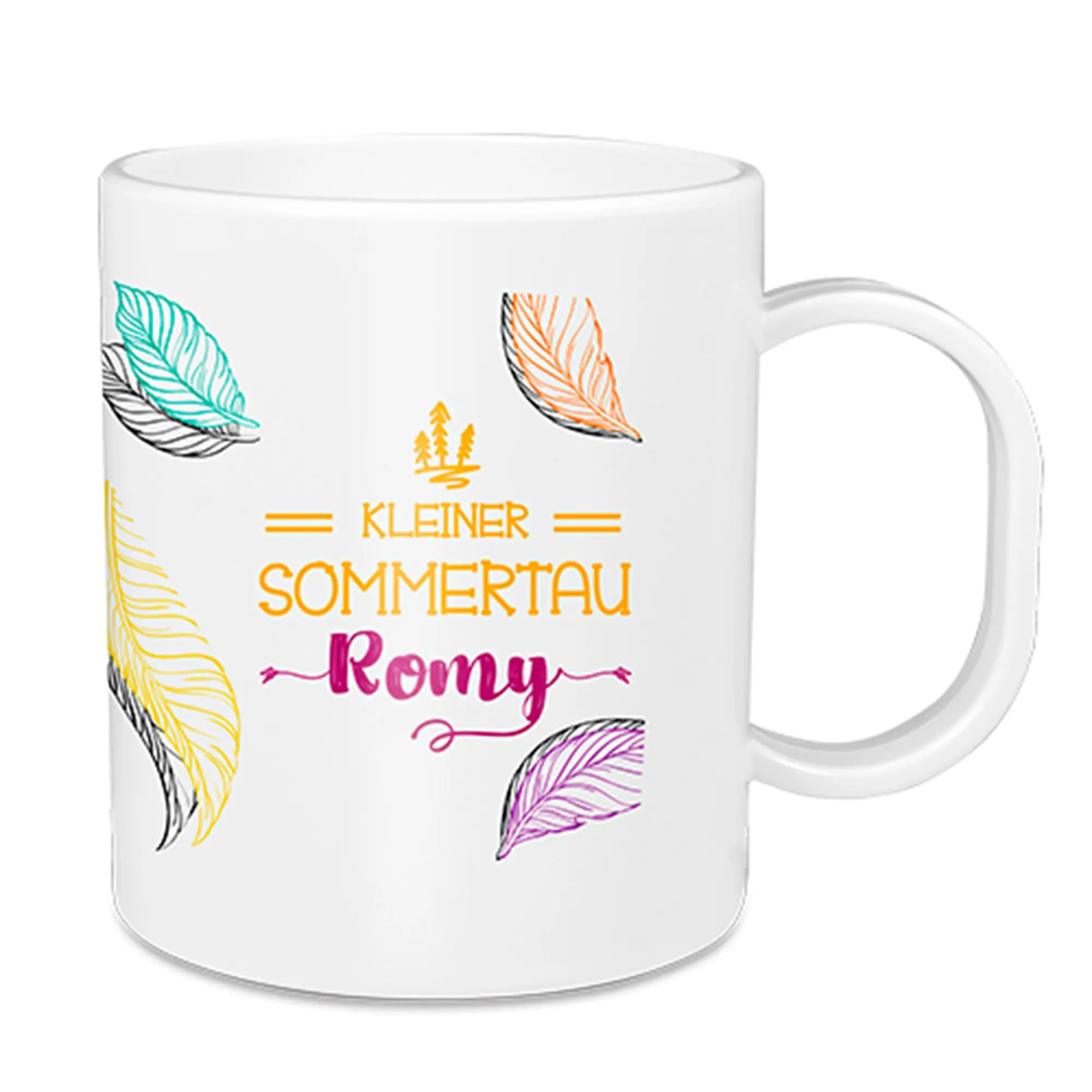 Kunststofftasse 11oz, versch. Ausführungen