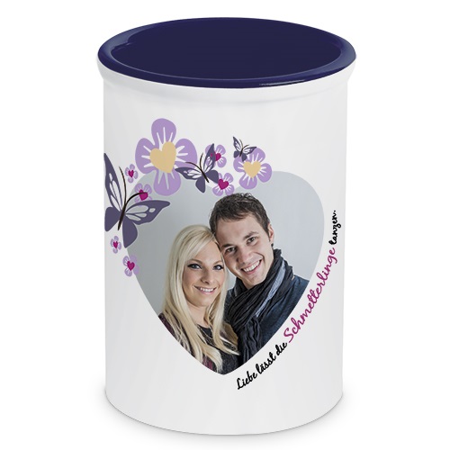 Keramikbecher, Sublistar®-Coating, Größe Ø 85 mm, verschiedene Farben