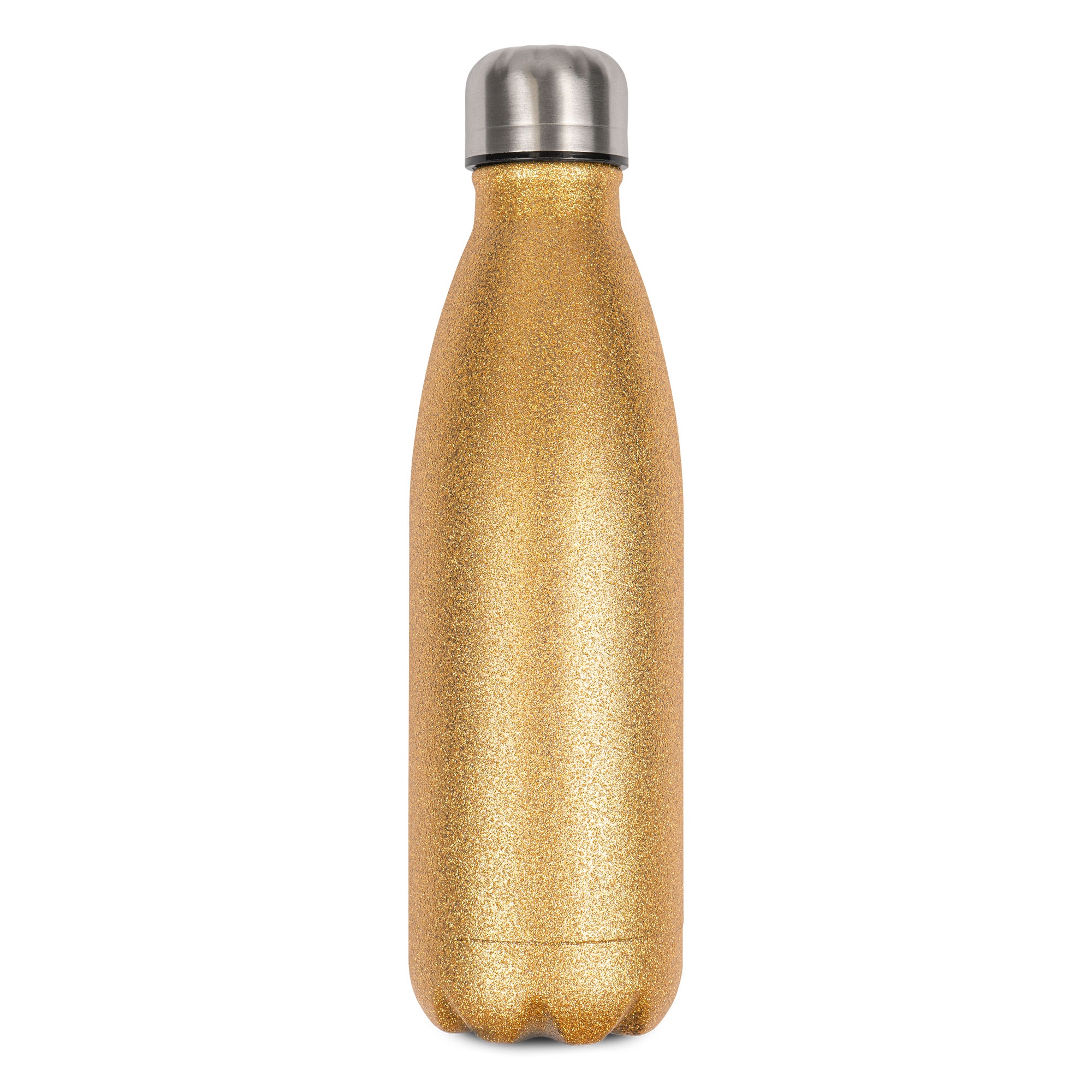 Bouteille isotherme en inox, 500 ml, avec surface effet SPARK (paillettes), diverses couleurs