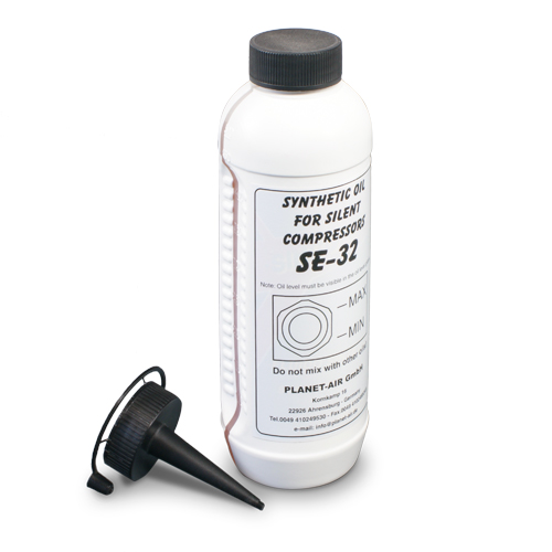 Kompressorenöl für Flüsterkompressor BLUE-LINE, 500 ml Flasche