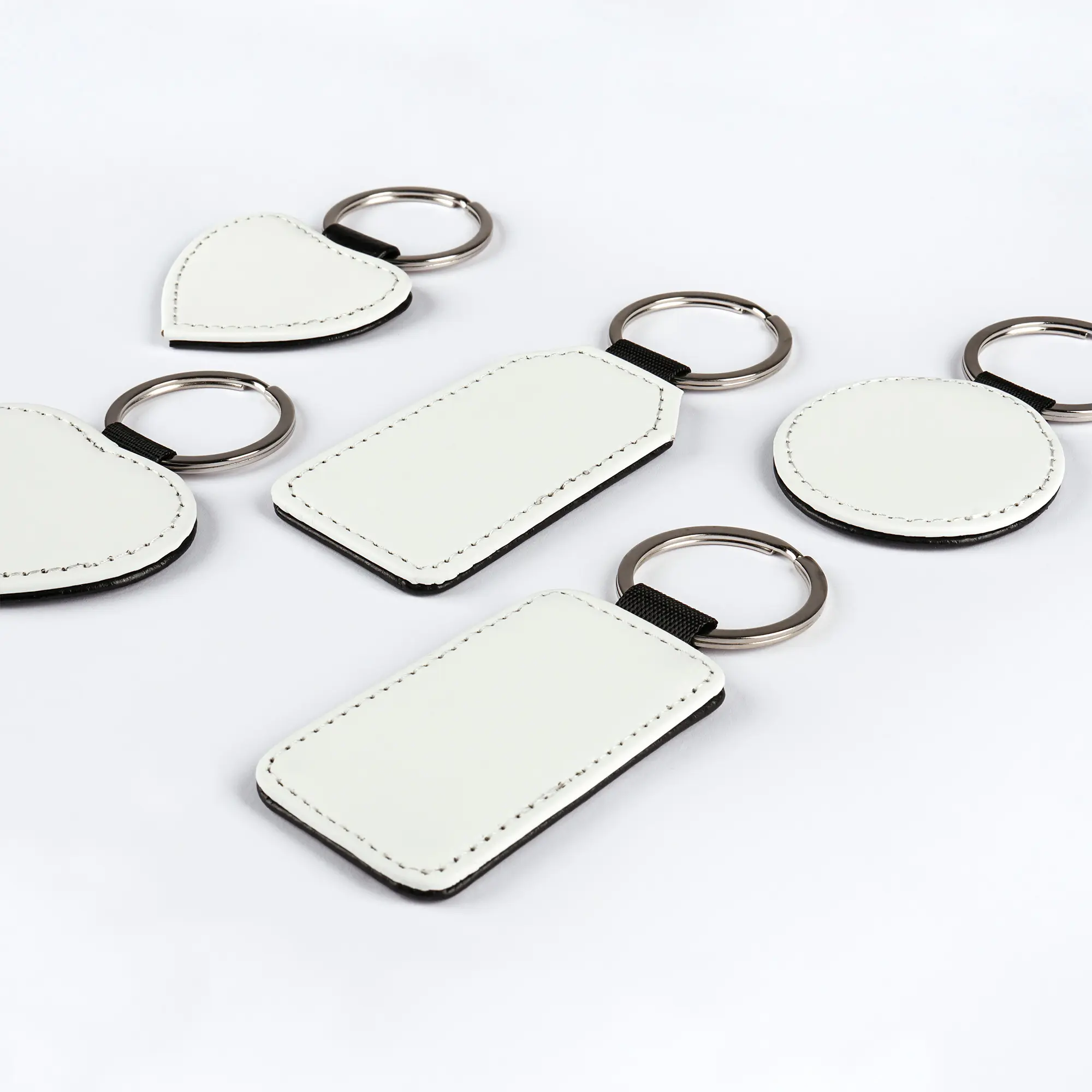 Subli Leather, Key tag made from faux leather, various sizes