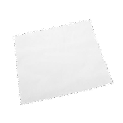 Lingette de nettoyage pour écran, couleur blanc, diverses tailles