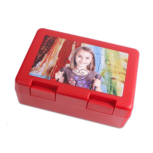 Sublistar® Brotzeitbox Rot, Größe 185 x 128 x 65 mm