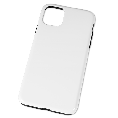 3D Premium Cover für Galaxy und iPhone, Farbe Weiß-glänzend und Farbe Weiß-matt