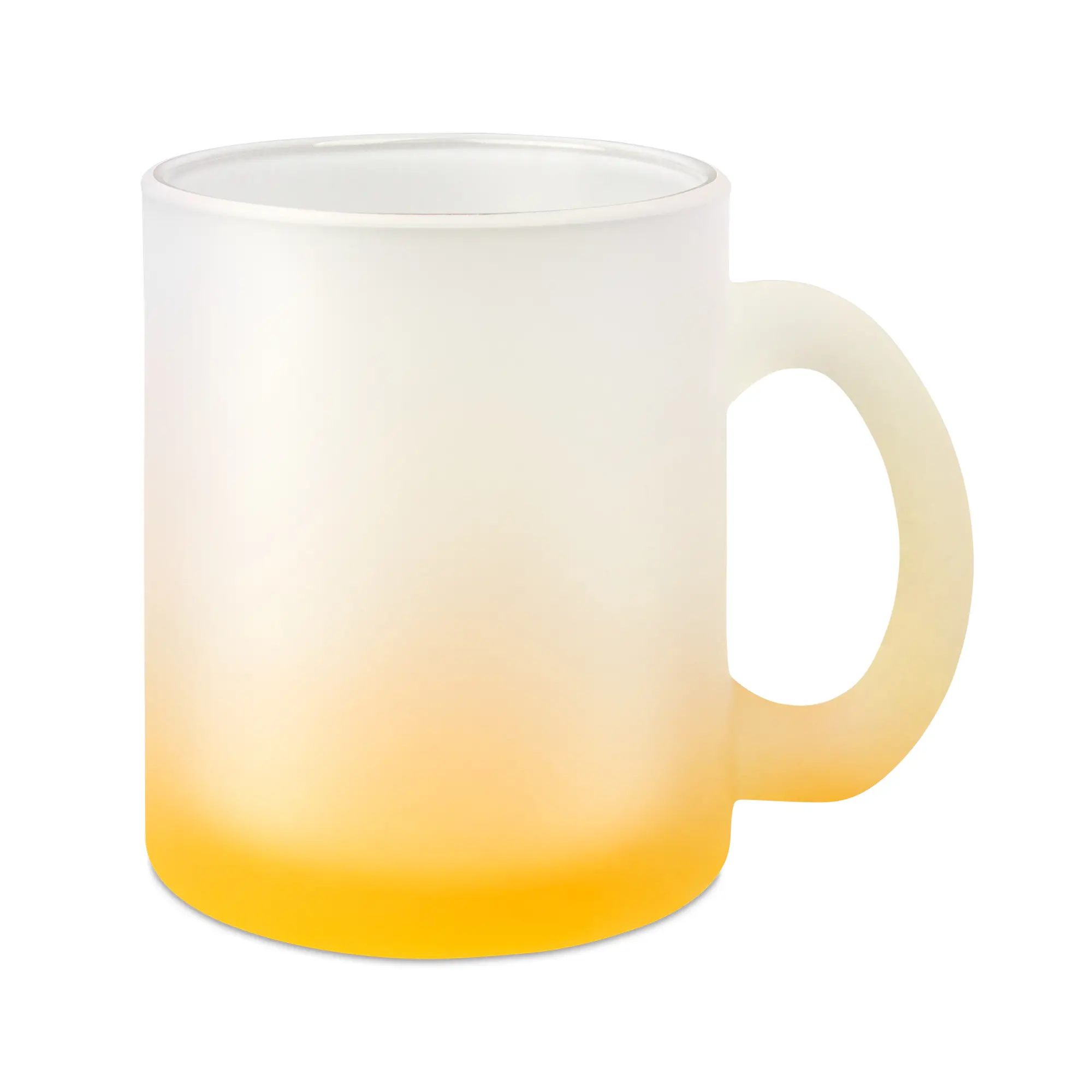 Glastasse mit Farbverlauf 10oz, Orca™ Coating, div. Farben