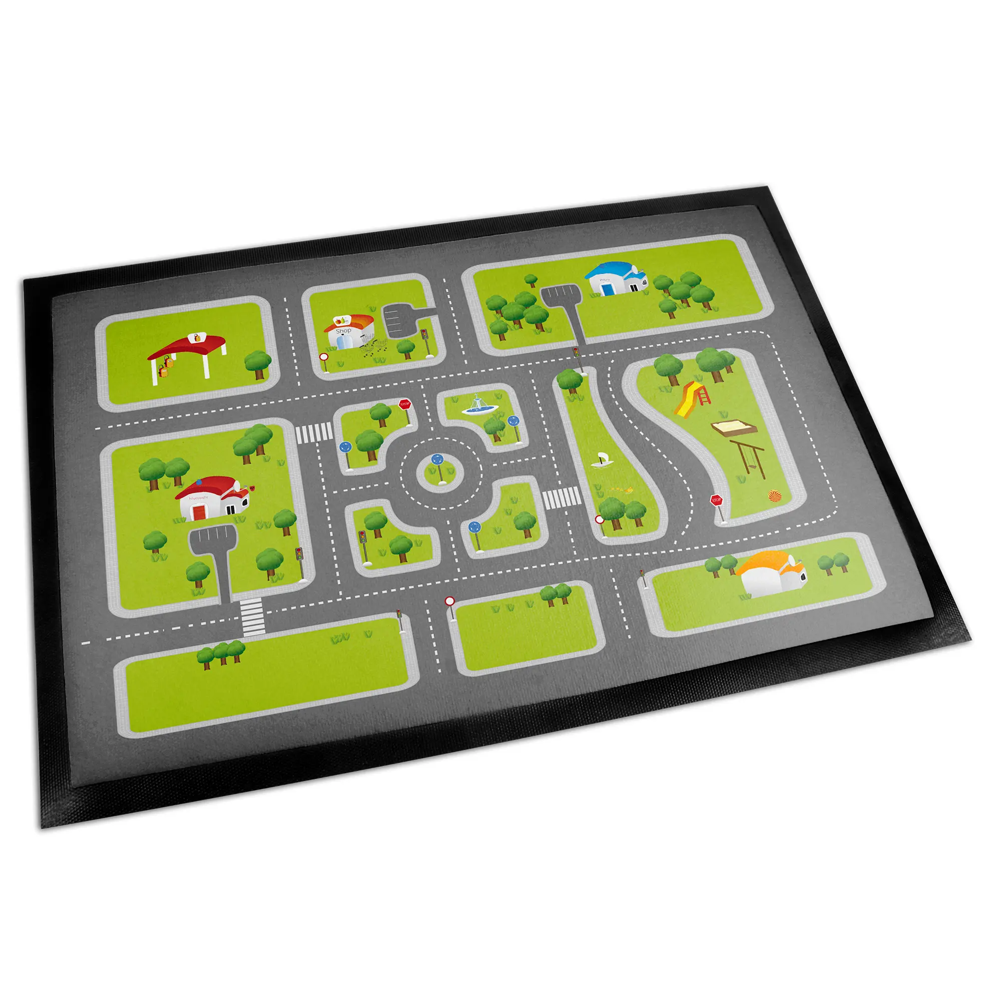 Sublistar® Doormat white with rubber edges, non-slip, div. sizes