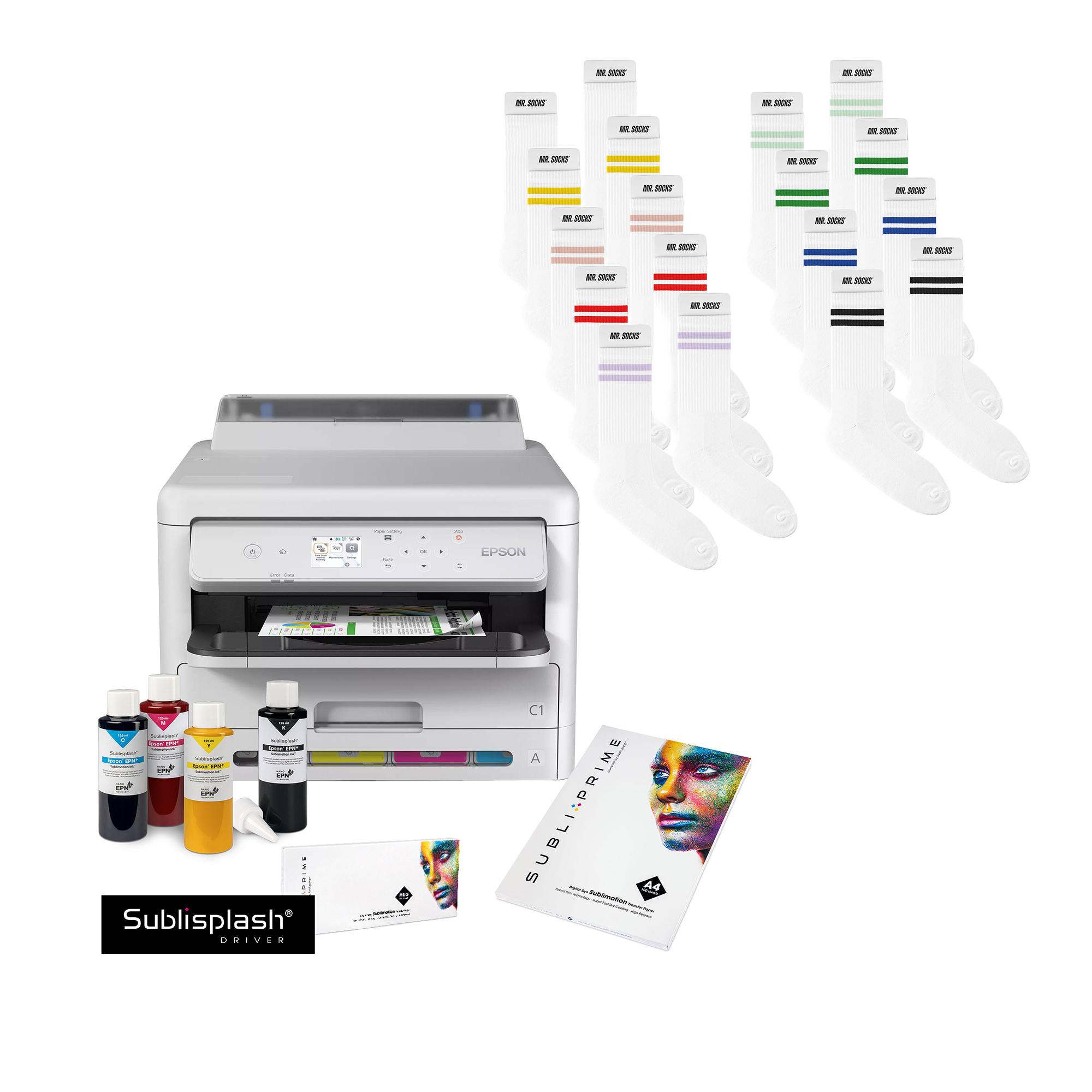 Mr. Socks Bundle, Medium, consisting of: