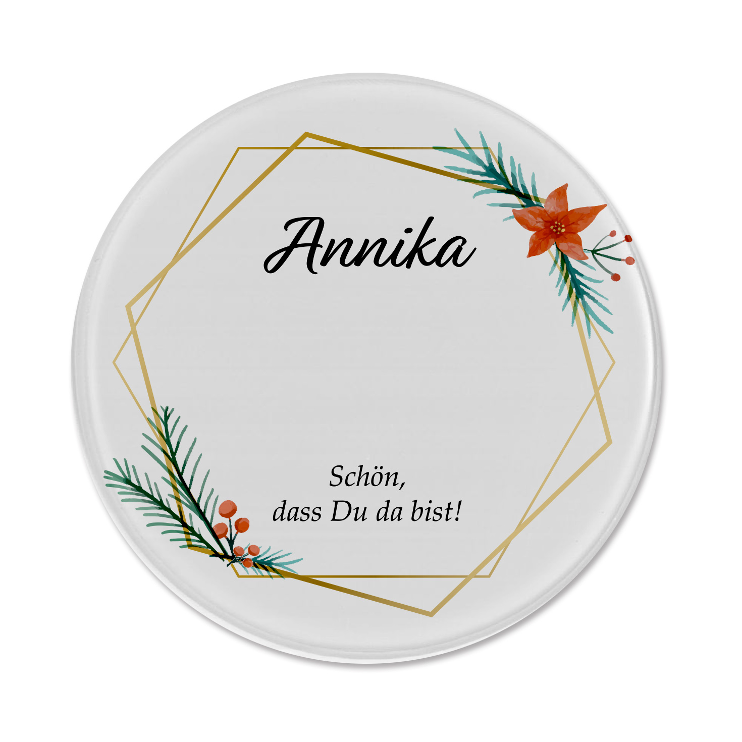 Dessous de verre en verre, diverses tailles