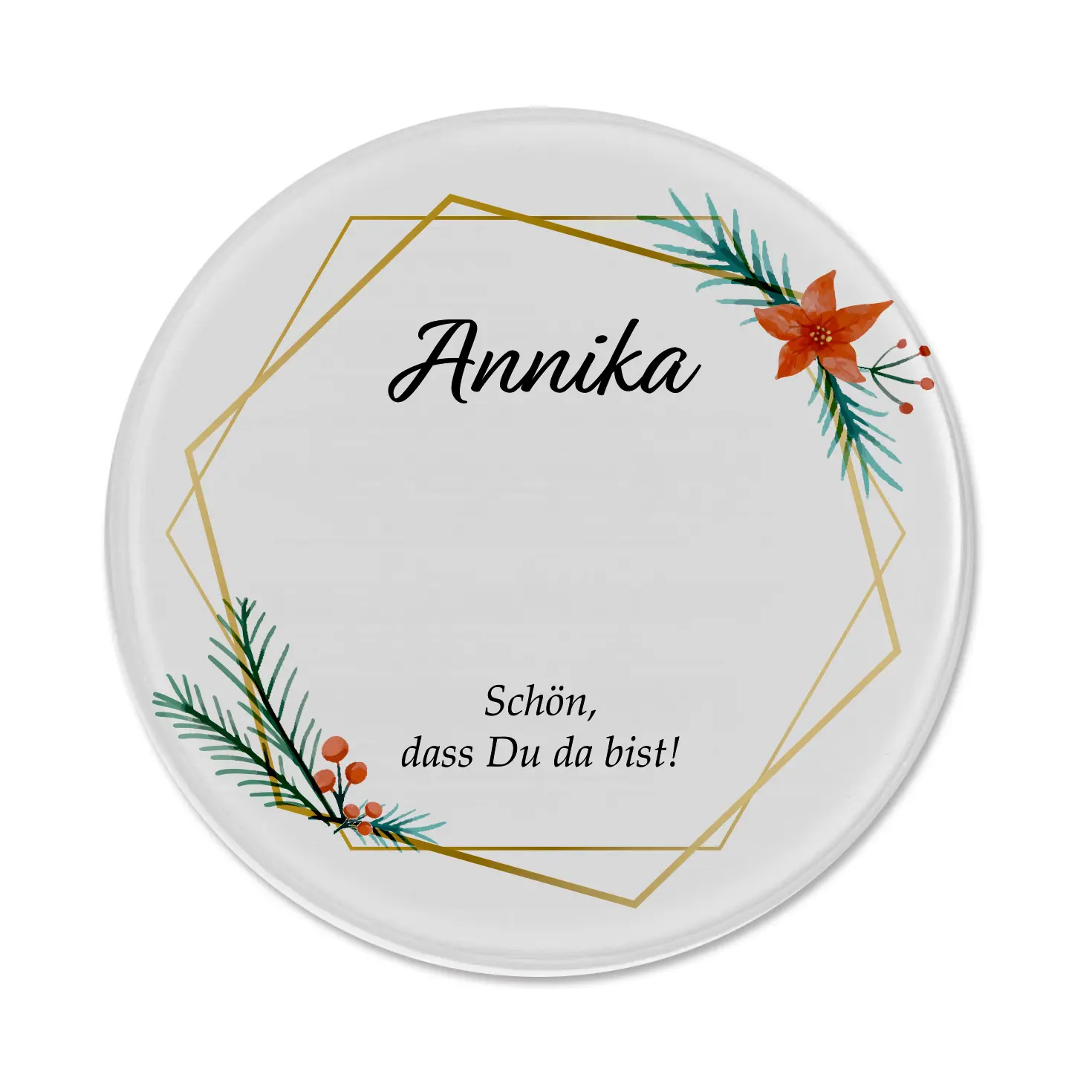 Glas-Untersetzer, div. Größen