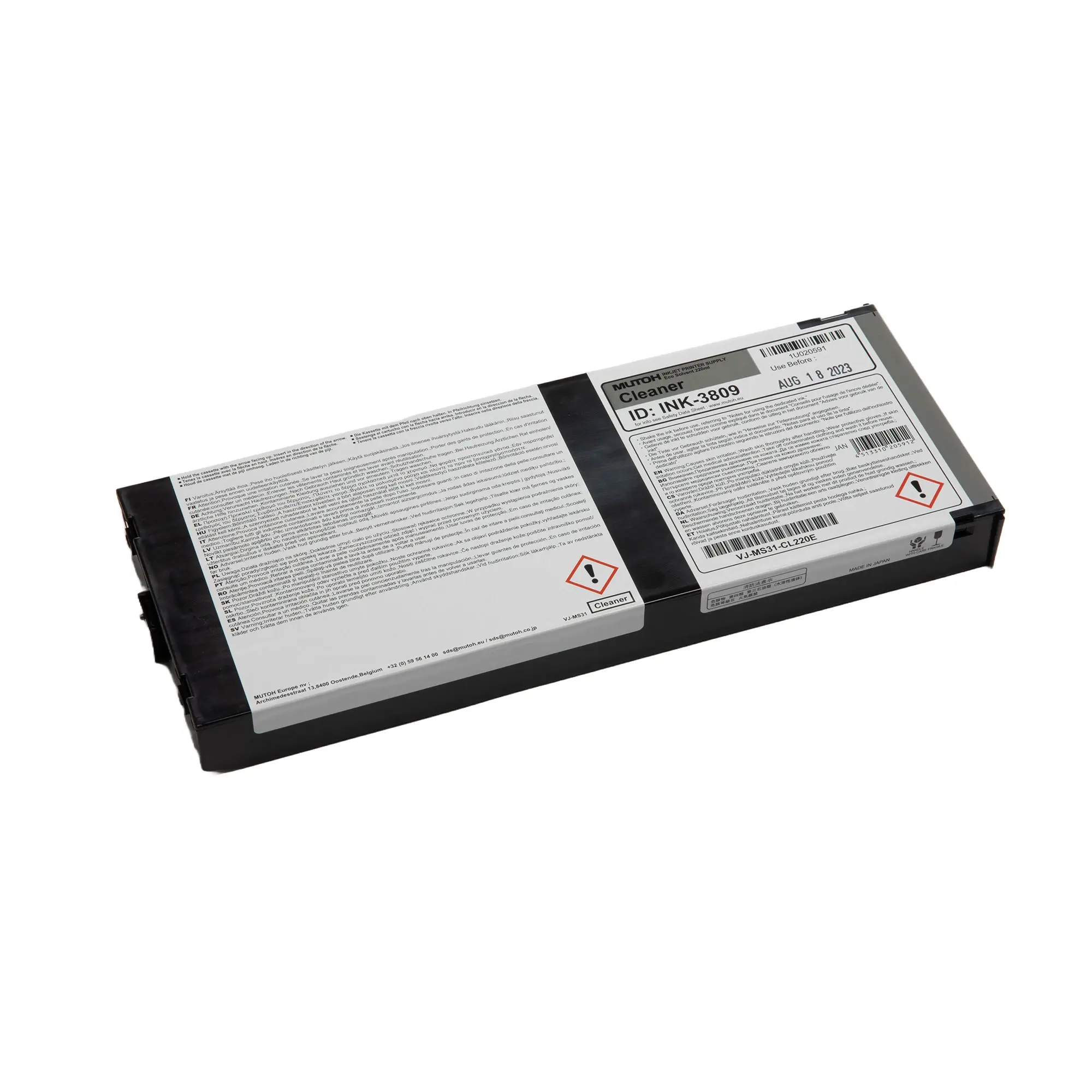 Eco-Solvent Reinigungskartusche 220 ml, passend für: