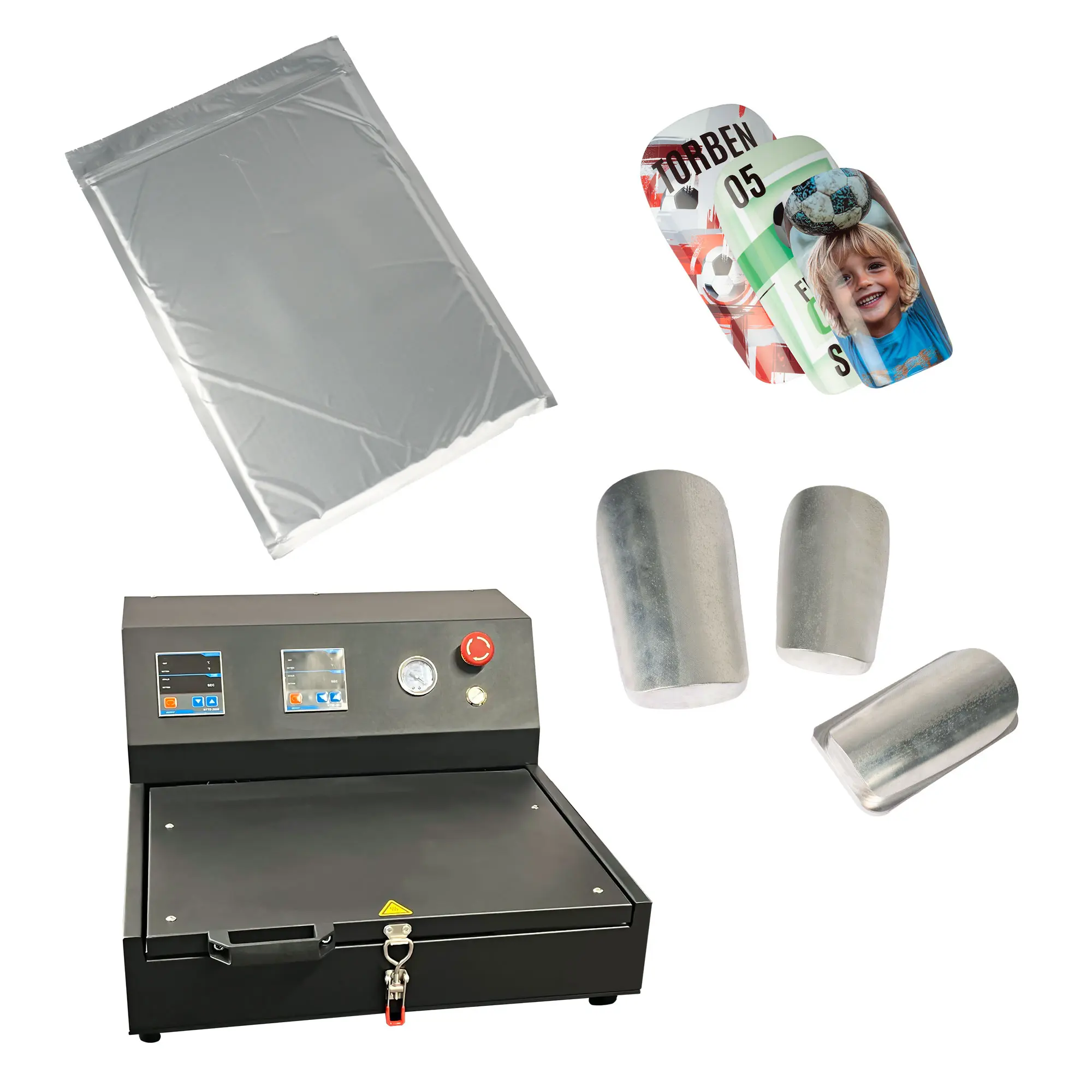 Starter pack ‘3D shin guards’ consisting of: