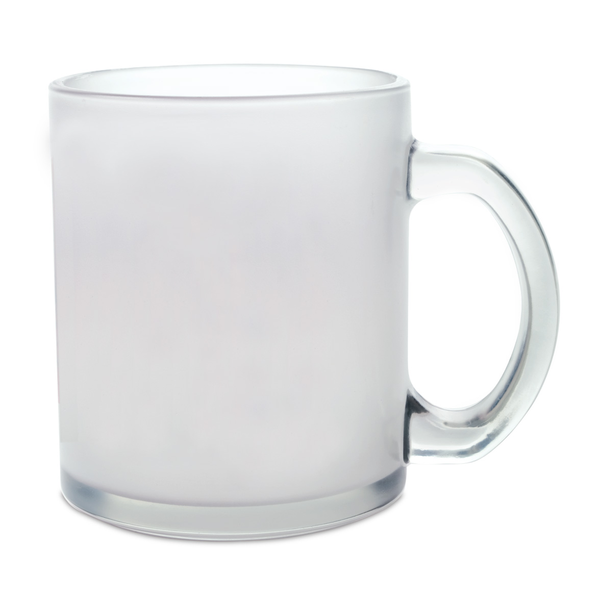 Tasse en verre satinée à l´extérieur 10oz, lavage main recommandé, 12 pcs./couche, 36 pcs./carton