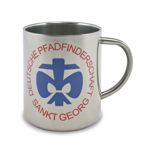 Tasse en inox MARTIN, pour transfer de sublimation 