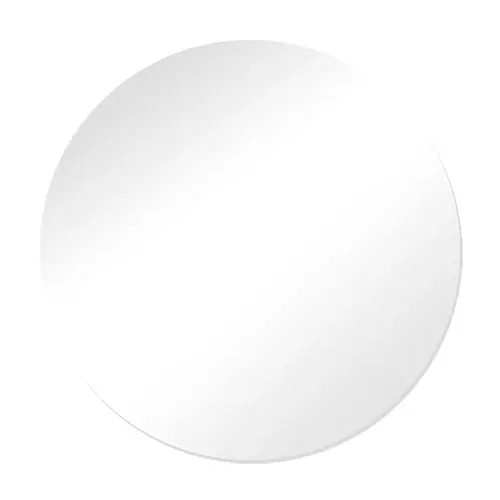 UNISUB Kühlschrankmagnet, rund Ø 63 mm, 2 mm stark, Einseitig bedruckbar, Weiß-glänzend