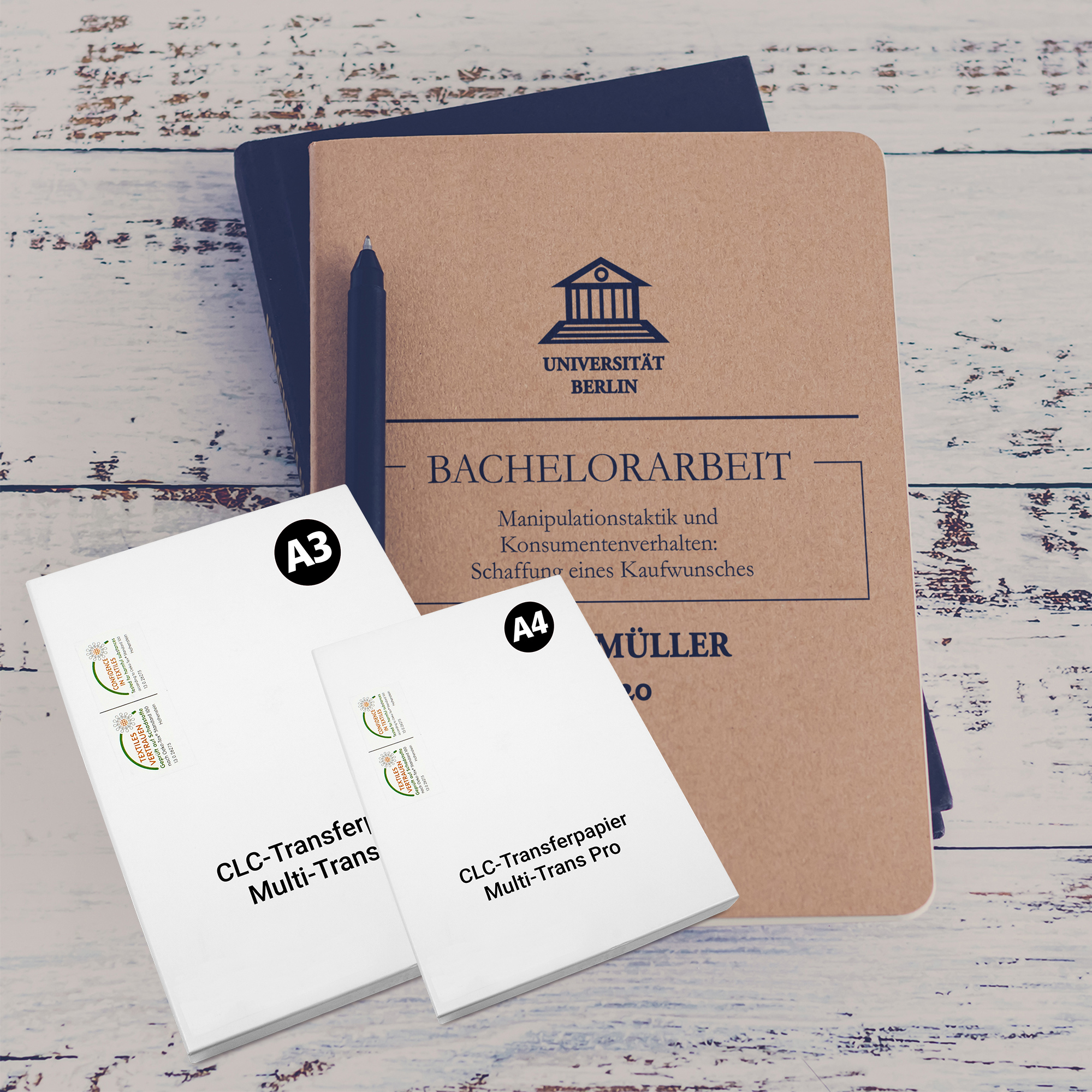 Multi-Trans Pro, Format DIN A4, Musterpack à 2 Blatt