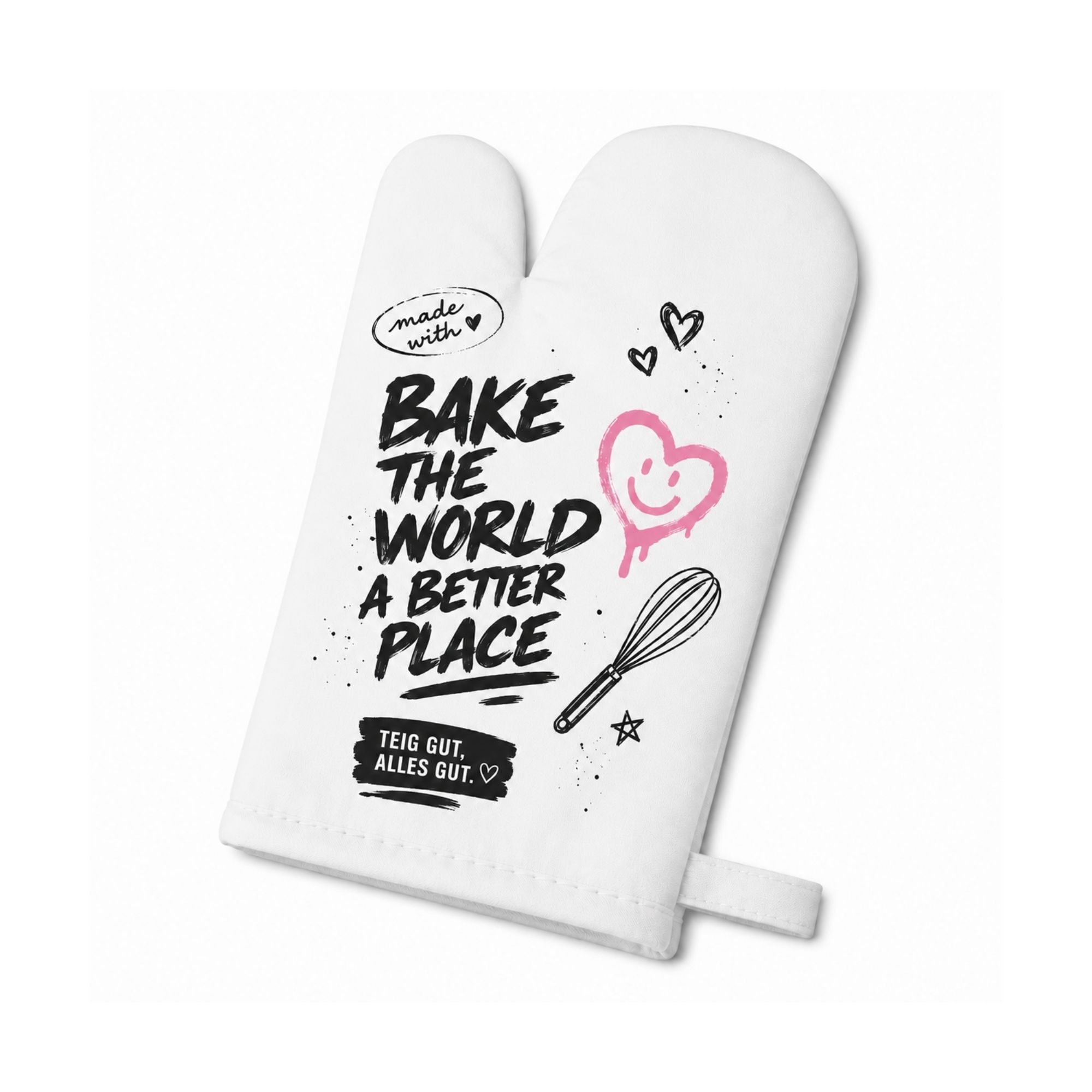 Sublistar® Gant de cuisine blanc,  taille 17 x 27 cm, 6 pcs./pack, 144 pcs./carton