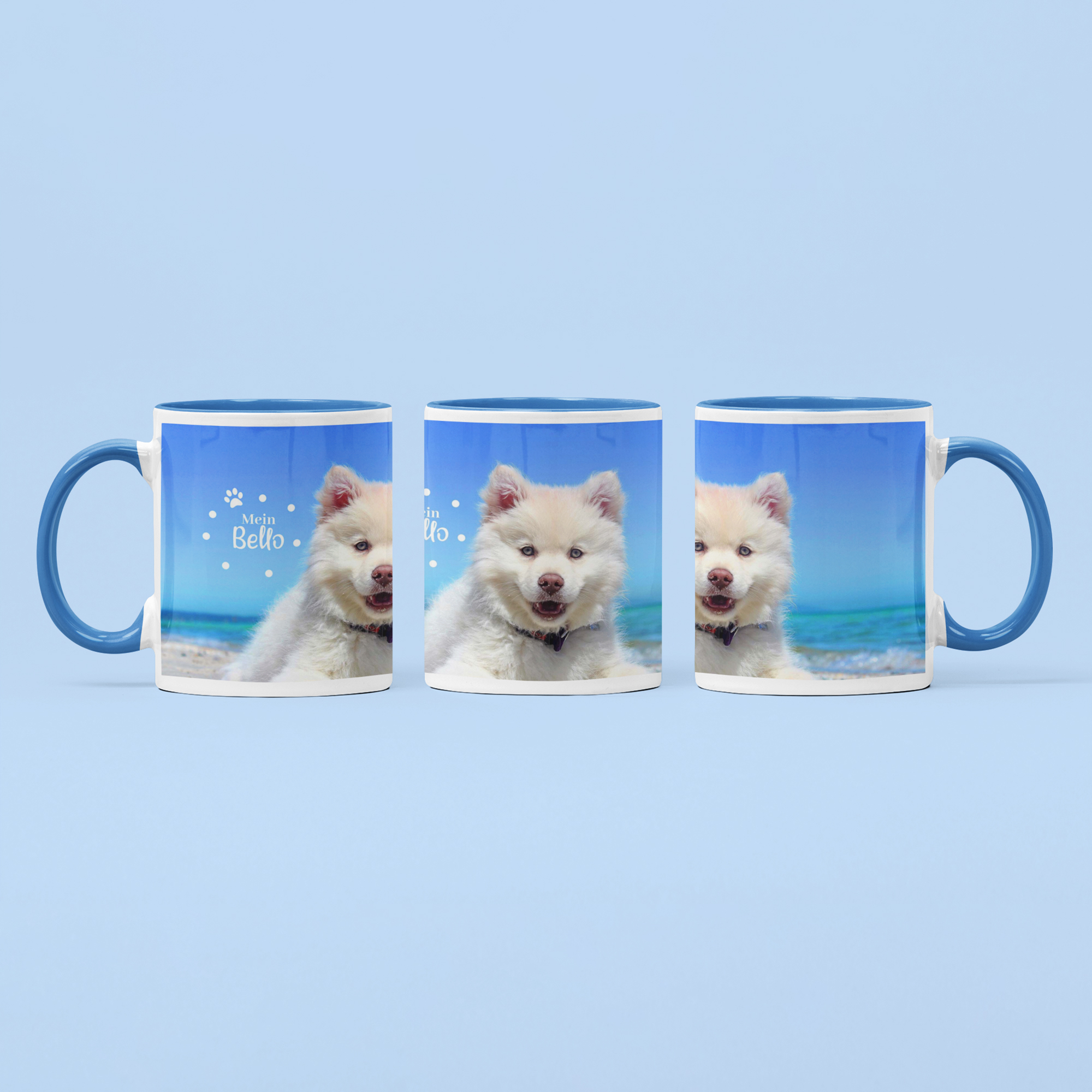 Keramiktasse TWO TONES & HANDLE 11oz, Sublistar®-Coating