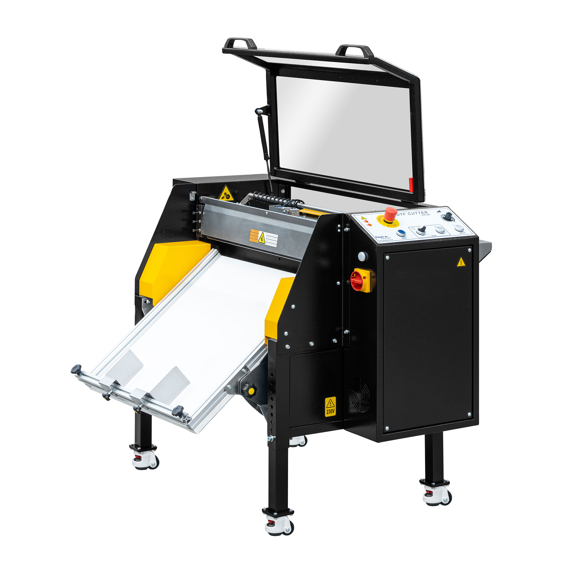 DTF Schneidesystem mit Guillotine, Schneidelänge 800 mm