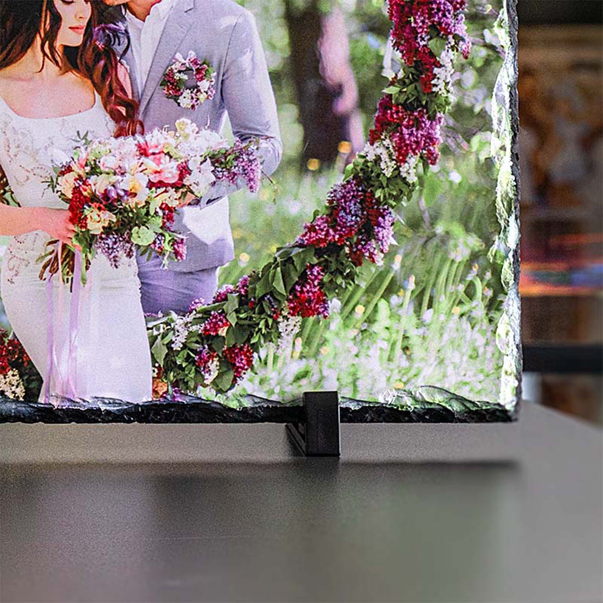 Panneau en ardoise rectangulaire, blanc mat, diverses tailles