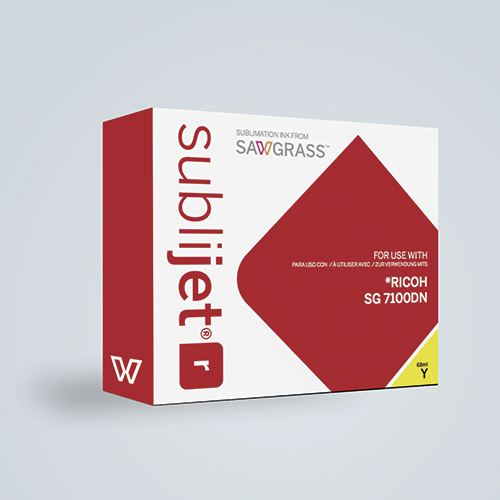 SubliJet-R pour Ricoh SG 7100DN, cartouche de 68/75 ml, divers couleurs