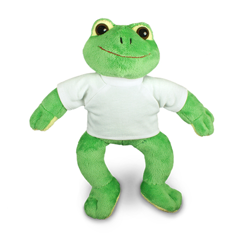 Sublistar® Grenouille en peluche Paddy, hauteur assis env. 190 mm, 48 pcs./carton