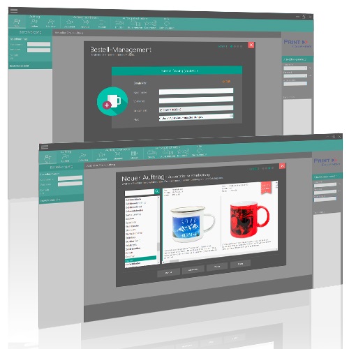 subliEVO DS - Designsoftware, div. Formate, Erstellung von Druckvorlagen, inkl. Templates, Profile etc.