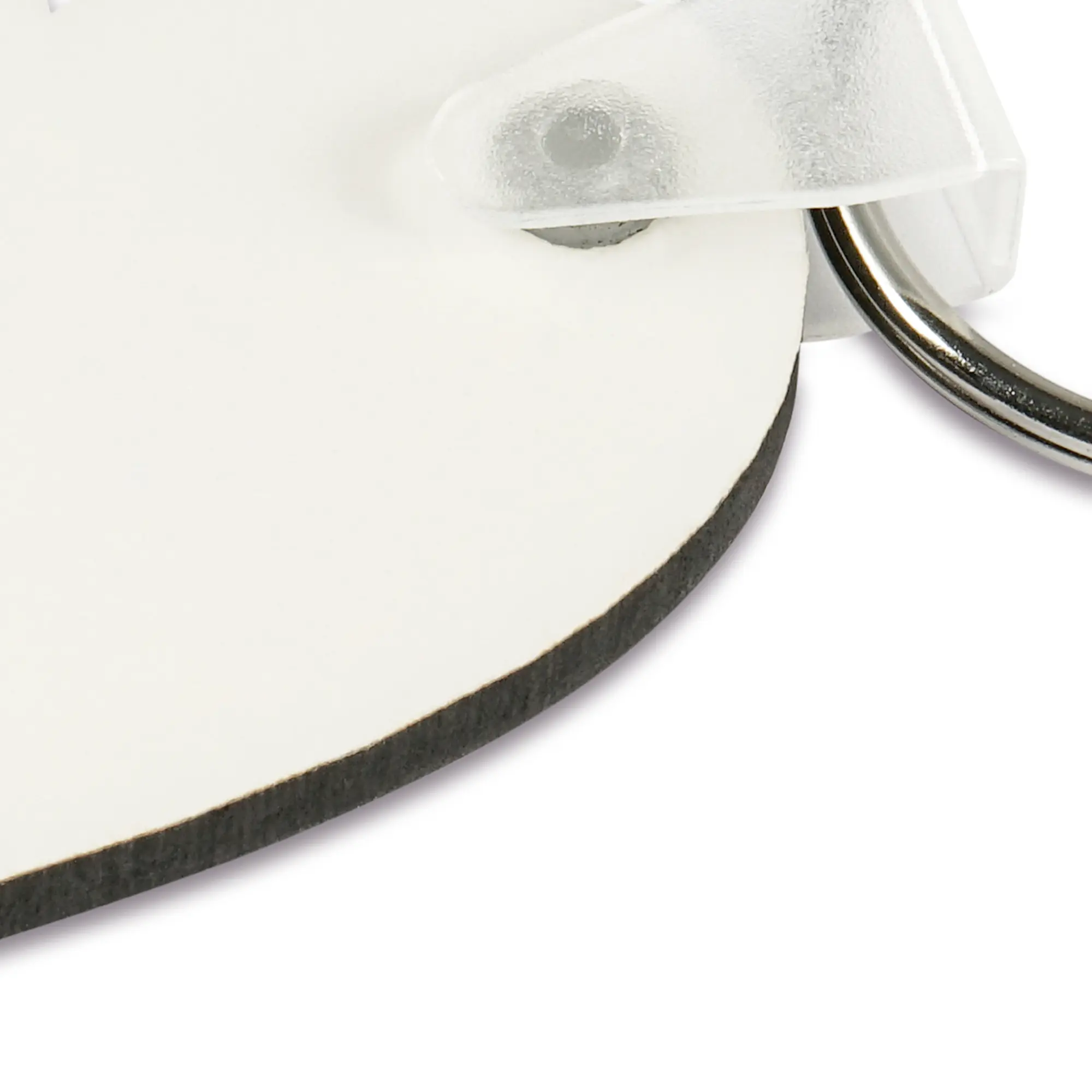 Sublistar® MDF Schlüsselanhänger weiß-glänzend, beidseitig bedruckbar, div. Größen