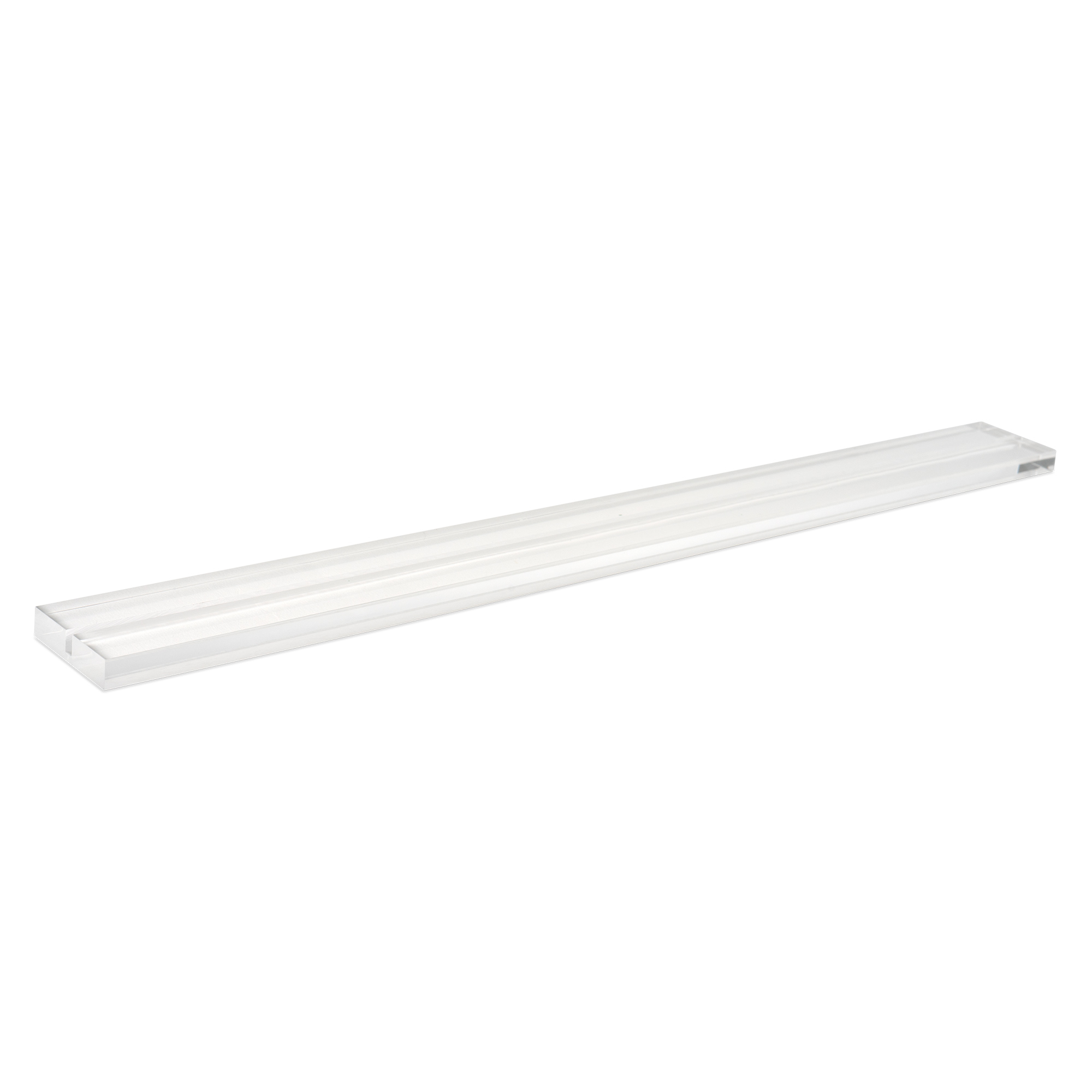 Support acrylique avec fente, diverses versions