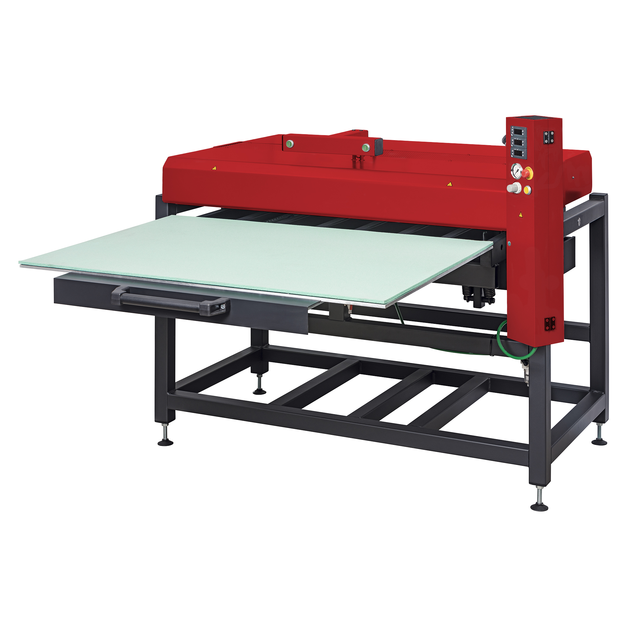 Large format pneumatic transfer press TT-812-K, transfer surface 125 x 85 cm Large format pneumatic transfer press TT-812-K, transfer surface 125 x 85 cm
