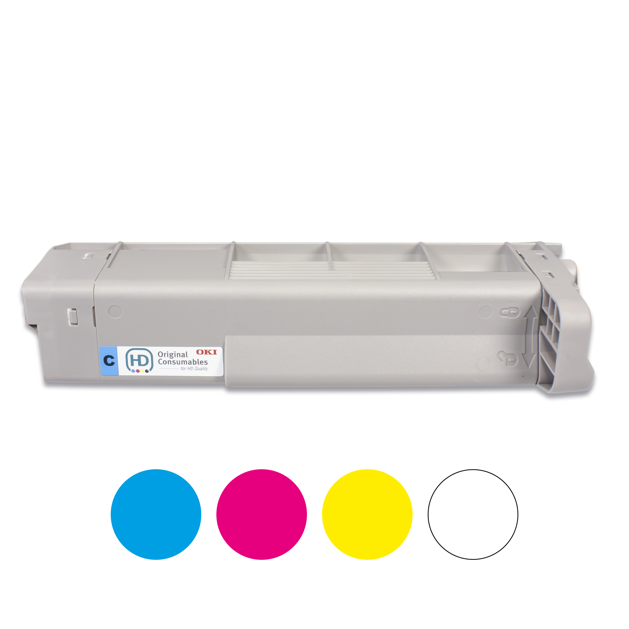 Toner pour OKI C711WT, diverses versions