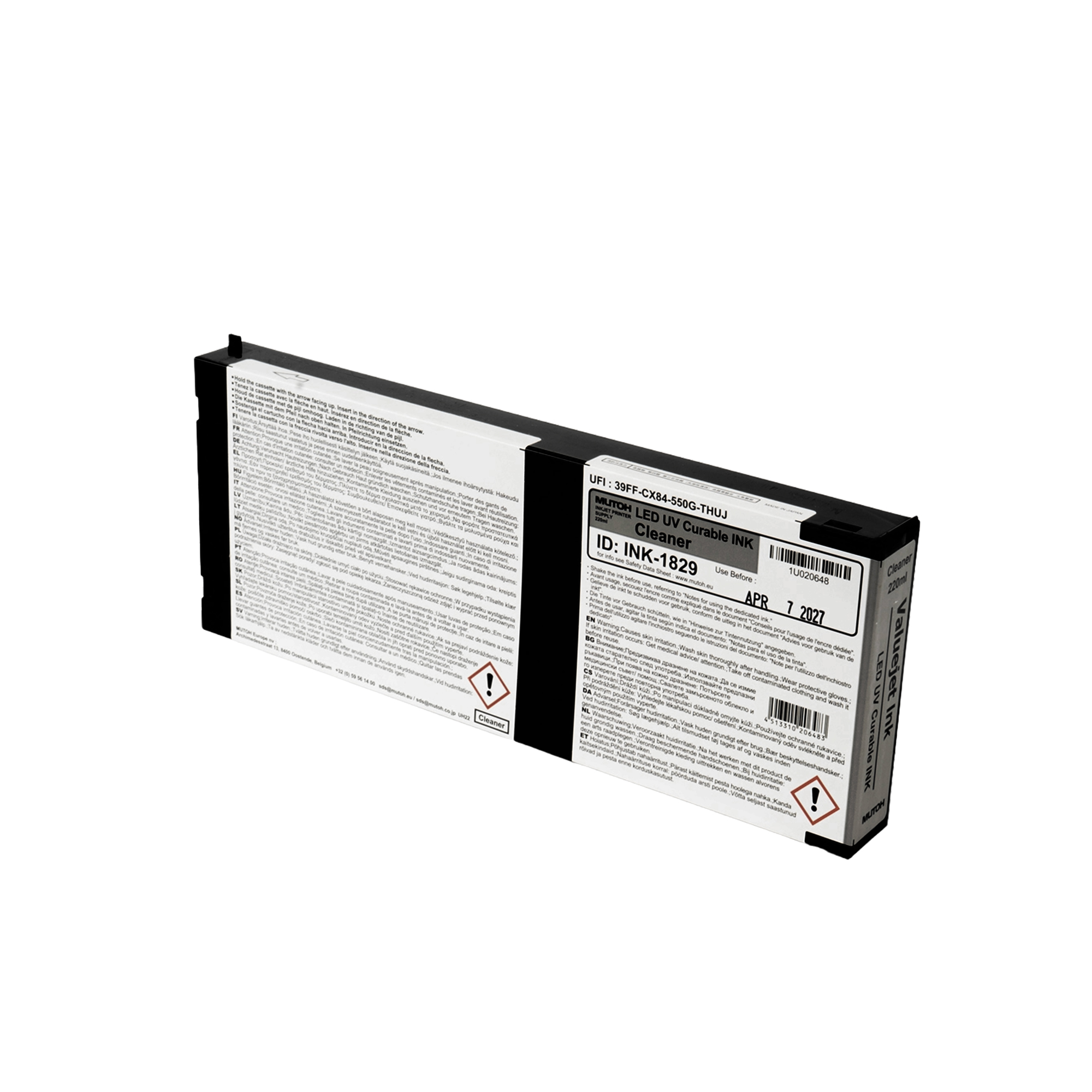 Cleaning Cassette, 220 ml for inital start-up or washing