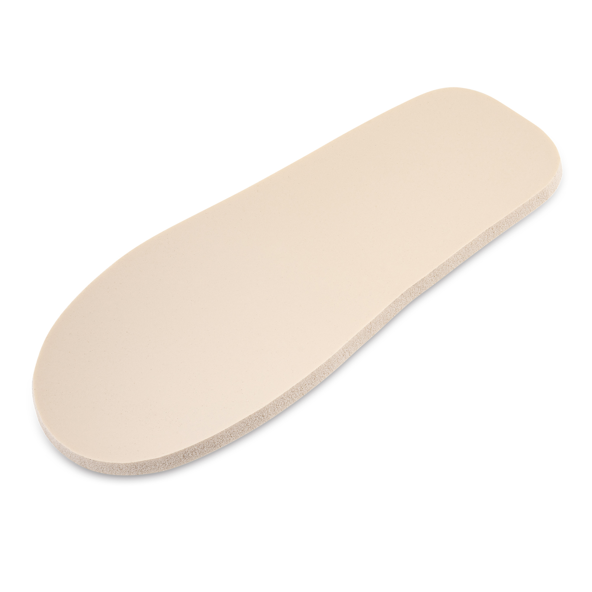 Tapis mousse siliconé, épaisseur 6 mm, en forme de chausson, enfants, taille 222 x 81 x 6 mm