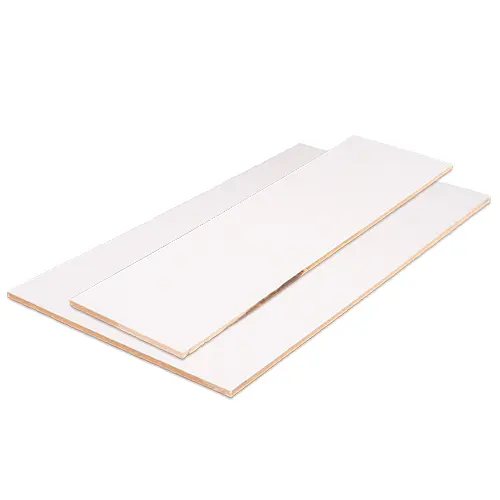 Ersatzplatte für Weinkiste, Farbe Weiß-glänzend, versch. Größen