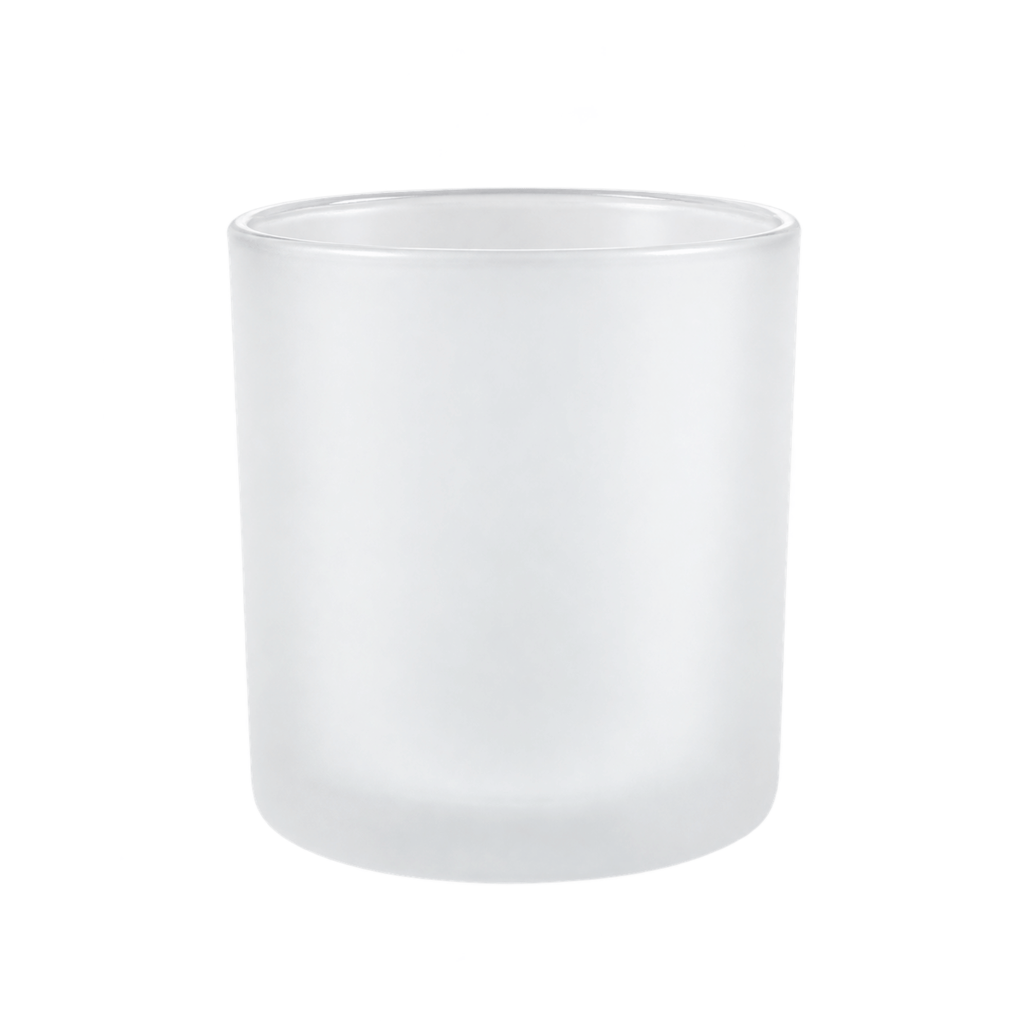 Sublistar® Glass tea light holder 7oz, satin-finished exterior, hand-wash recommended, 6 pcs./pack, 90 pcs./carton