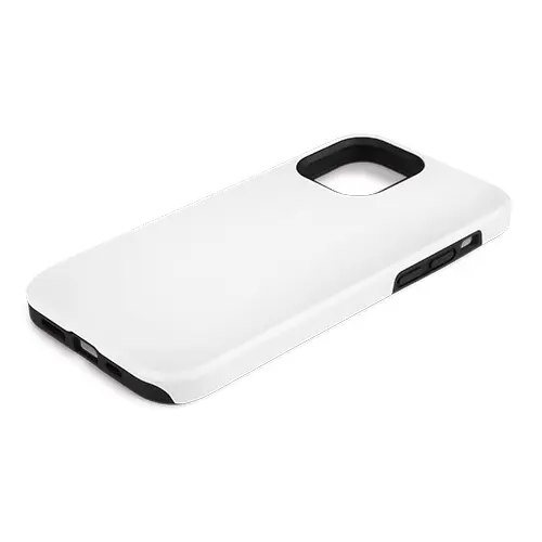 3D Premium Cover für Galaxy und iPhone, Farbe Weiß-glänzend und Farbe Weiß-matt