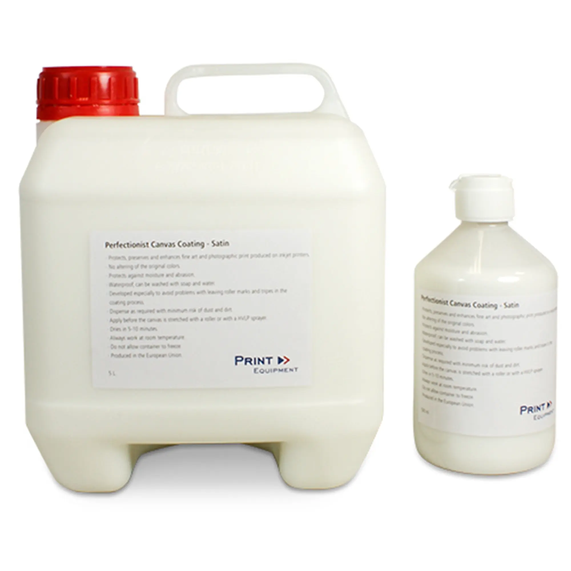 Protection coating for canvas, various can sizes