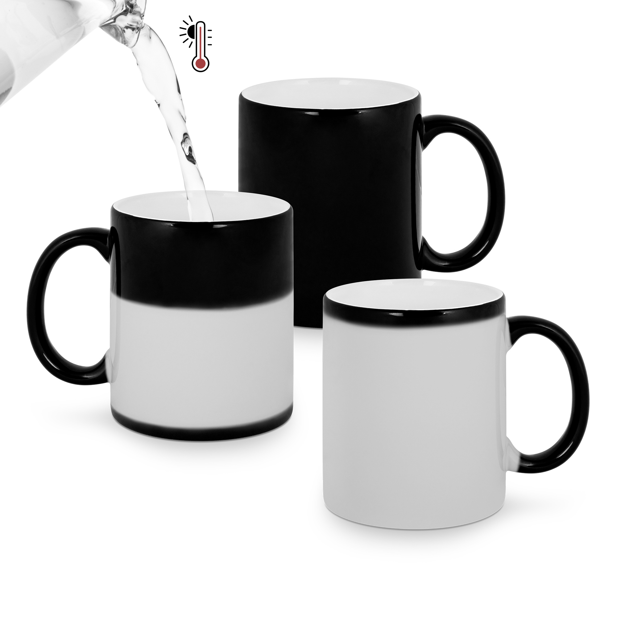 Tasse changement couleur modèle CC, 11oz, diverses couleurs